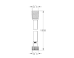 Grohe  - Sprchová hadice Relexaflex 1,5 m, chrom 45973001