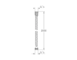 Grohe  - Sprchová hadice VitalioFlex Metal 2 m, chrom 22107000