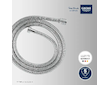 Grohe  - Sprchová hadice VitalioFlex Metal 2 m, chrom 22107000