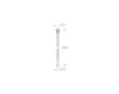 Grohe  - Sprchová hadice VitalioFlex Metal Long-Life 200 cm, chrom 22116000