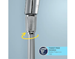 Grohe  - Sprchová hadice VitalioFlex Silver Long-Life 1 m, chrom 22111000