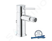 Grohe Start Classic - Bidetová baterie s výpustí, chrom 23785000