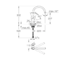 Grohe Start Curve - Dřezová baterie, chrom 31554001