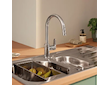 Grohe Start Curve - Dřezová baterie s výsuvnou koncovkou, chrom 30562000