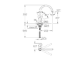 Grohe Start Edge - Dřezová baterie, chrom 30529001