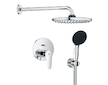 Grohe Start Edge - Sprchový set pod omítku, průměr 25 cm, 2 proudy, chrom 25293000