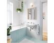 Grohe Start Edge - Umyvadlo 55x40 cm, s přepadem, otvor pro baterii, alpská bílá 39949000