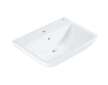 Grohe Start Edge - Umyvadlo 60x45 cm, s přepadem, otvor pro baterii, alpská bílá 39950000