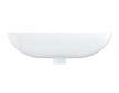 Grohe Start Edge - Umyvadlo 60x45 cm, s přepadem, otvor pro baterii, alpská bílá 39950000