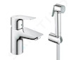 Grohe Start Edge - Umyvadlová baterie s bidetovou sprškou, chrom 23773001