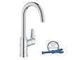 Grohe Start Edge - Umyvadlová baterie s otočným výtokem a výpustí, chrom 24201001