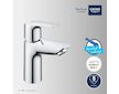Grohe Start Edge - Umyvadlová baterie s výpustí Push-Open, chrom 23900001