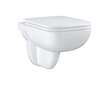 Grohe Start Edge - Závěsné WC se sedátkem SoftClose, rimless, alpská bílá 39815000