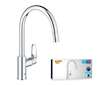 Grohe Start Flow - Dřezová baterie s výsuvnou koncovkou, chrom 30569000