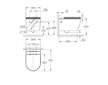 Grohe Start Round - Závěsné WC se sedátkem SoftClose, Rimless, alpská bílá 103848SH00