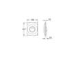 Grohe Surf - Ovládací tlačítko, alpská bílá 42302SH0