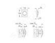 Grohe Surf - Ovládací tlačítko, matný chrom 37018P00