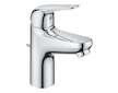 Grohe Swift - Umyvadlová baterie s výpustí, chrom 24316001