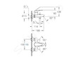 Grohe Swift - Vanová baterie, chrom 24335001