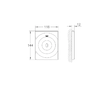 Grohe Tectron Surf - Elektronické ovládání splachování pisoáru, chrom 37337001
