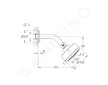 Grohe Tempesta Cosmopolitan - Hlavová sprcha, 4jet, chrom 27869001