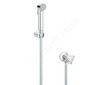 Grohe Tempesta - Nástěnný rohový ventil s ruční bidetovou sprškou, chrom 26357000