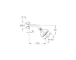 Grohe Tempesta New - Hlavová sprcha, 3jet,  chrom 26088001