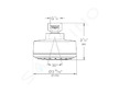 Grohe Tempesta New - Hlavová sprcha Cosmopolitan 100 s jedním proudem, chrom 26366001