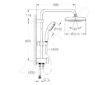 Grohe Tempesta New - Sprchový systém 210 s přepínačem, 2 proudy, chrom 26381001