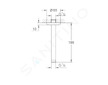 Grohe Tempesta - Stropní výpusť 19 cm, chrom 27559000