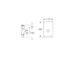 Grohe  - Tlakový splachovač pod omítku 42902000