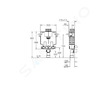 Grohe Uniset - Instalační modul pro závěsné WC, stavební výška 82 cm 38415001