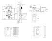 Grohe Uniset - Set předstěnové instalace, klozetu, sedátka SoftClose a tlačítka Arena Cosmopolitan S, Cool Sunrise SANI15BB4105
