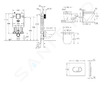 Grohe Uniset - Set předstěnové instalace, klozetu, sedátka SoftClose a tlačítka Arena Cosmopolitan, Triple Vortex, alpská bílá S