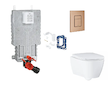 Grohe Uniset - Set předstěnové instalace, klozetu, sedátka SoftClose, tlačítka Skate Cosmopolitan a sady pro vhazování tablet, k