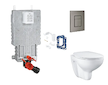Grohe Uniset - Set předstěnové instalace, klozetu, sedátka SoftClose, tlačítka Skate Cosmopolitan a sady pro vhazování tablet, k
