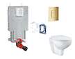 Grohe Uniset - Set předstěnové instalace, klozetu, sedátka SoftClose, tlačítka Skate Cosmopolitan a sady pro vhazování tablet, C