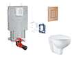 Grohe Uniset - Set předstěnové instalace, klozetu, sedátka SoftClose, tlačítka Skate Cosmopolitan a sady pro vhazování tablet, k