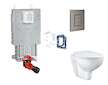 Grohe Uniset - Set předstěnové instalace, klozetu, sedátka SoftClose, tlačítka Skate Cosmopolitan a sady pro vhazování tablet, k