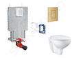 Grohe Uniset - Set předstěnové instalace, klozetu, sedátka SoftClose, tlačítka Skate Cosmopolitan a sady pro vhazování tablet, k