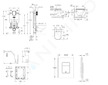 Grohe Uniset - Set předstěnové instalace, klozetu, sedátka SoftClose, tlačítka Skate Cosmopolitan a sady pro vhazování tablet, k