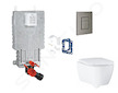 Grohe Uniset - Set předstěnové instalace, klozetu, sedátka SoftClose, tlačítka Skate Cosmopolitan a sady pro vhazování tablet, k