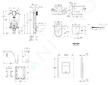 Grohe Uniset - Set předstěnové instalace, klozetu, sedátka SoftClose, tlačítka Skate Cosmopolitan a sady pro vhazování tablet, k