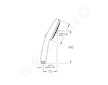 Grohe Vitalio Comfort - Sprchová hlavice, 2 proudy, chrom 26926001