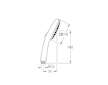 Grohe Vitalio Comfort - Sprchová hlavice, 3 proudy, chrom 26092001