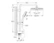 Grohe Vitalio Comfort - Sprchový set bez baterie, 25x25 cm, 2 proudy, chrom 26986001