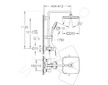 Grohe Vitalio Comfort - Sprchový set s baterií, 25x25 cm, 2 proudy, chrom 26985001