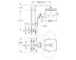 Grohe Vitalio Comfort - Sprchový set s termostatem, 25x25 cm, 2 proudy, chrom 26696001