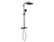 Grohe Vitalio Comfort - Sprchový set s termostatem, 25x25 cm, 2 proudy, matná černá 266962431