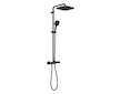 Grohe Vitalio Comfort - Sprchový set s termostatem, 25x25 cm, 2 proudy, matná černá 266962431